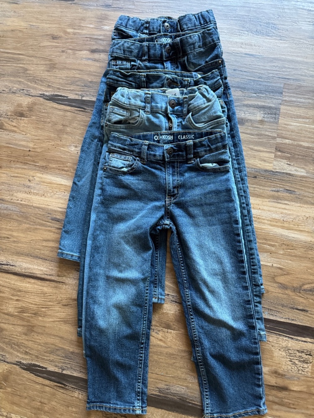 Kids Classic Straight Denim Jeans bundle